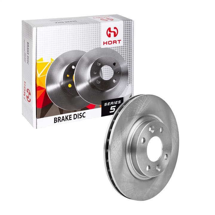 Hort HD8289 Front brake disc ventilated HD8289: Buy near me in Poland at 2407.PL - Good price!