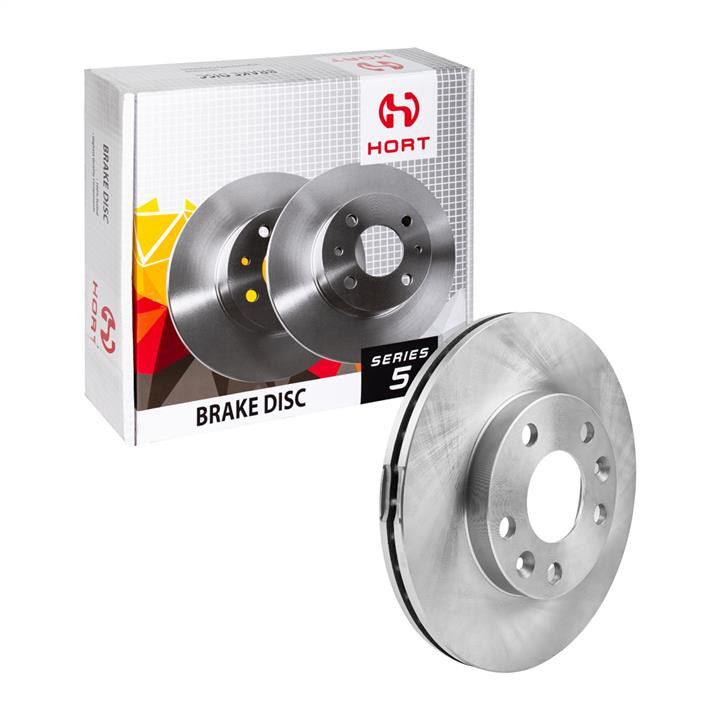 Hort HD8288 Front brake disc ventilated HD8288: Buy near me in Poland at 2407.PL - Good price!