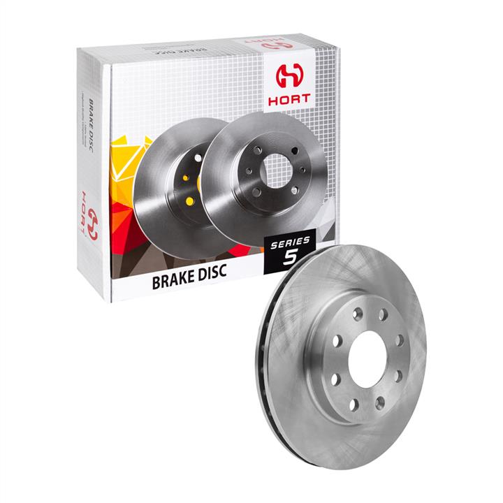 Hort HD8287 Front brake disc ventilated HD8287: Buy near me in Poland at 2407.PL - Good price!