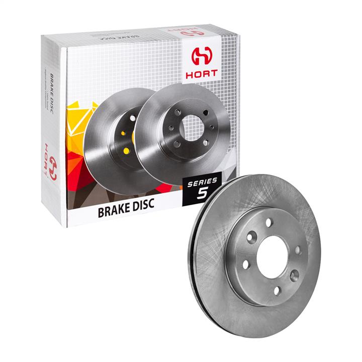 Hort HD8280 Front brake disc ventilated HD8280: Buy near me in Poland at 2407.PL - Good price!