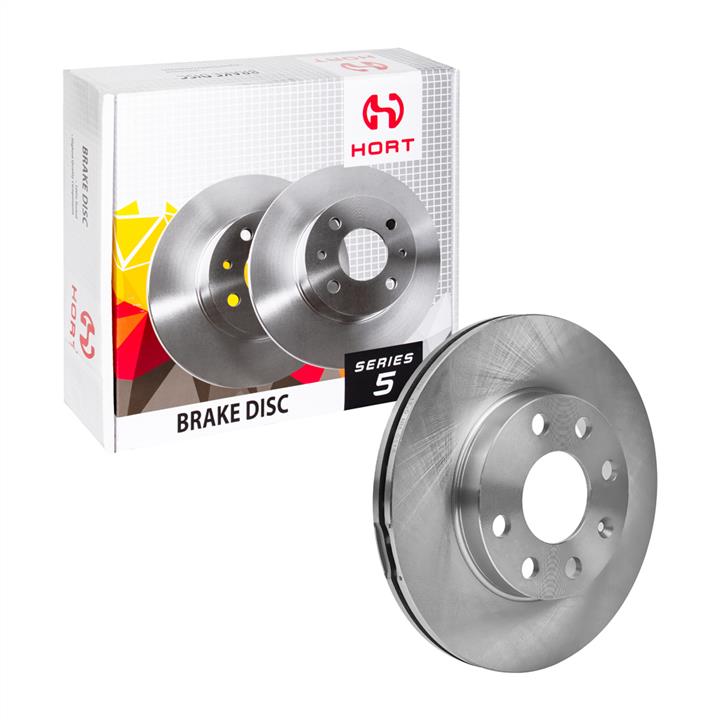 Hort HD8223 Front brake disc ventilated HD8223: Buy near me in Poland at 2407.PL - Good price!