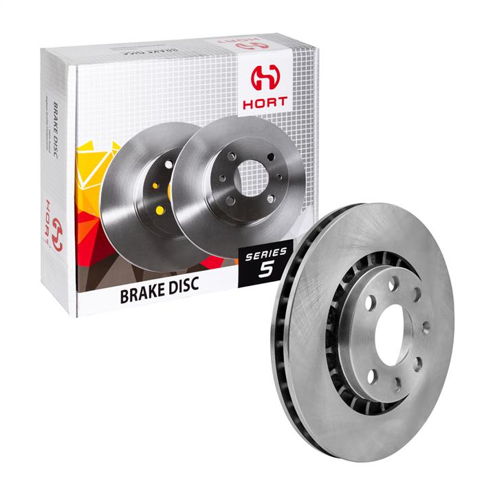 Hort HD8214 Front brake disc ventilated HD8214: Buy near me at 2407.PL in Poland at an Affordable price!