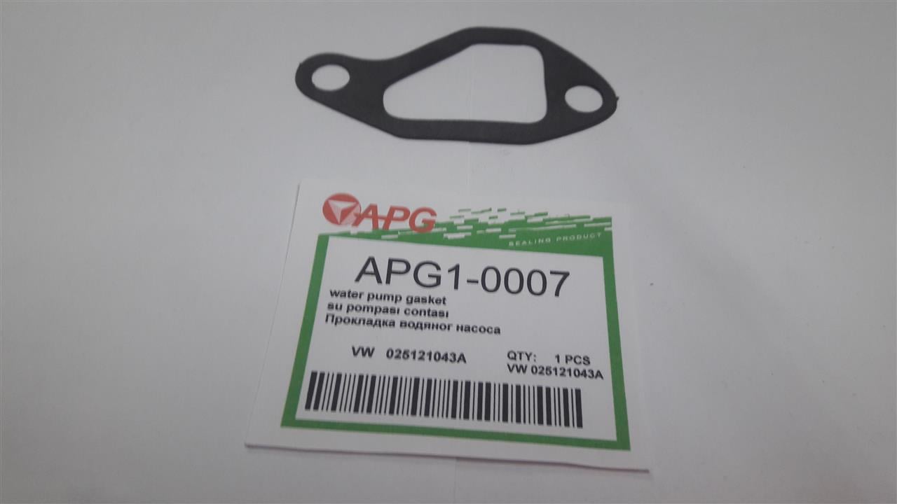 APG APG1-0007 Gasket, water pump APG10007: Buy near me in Poland at 2407.PL - Good price!