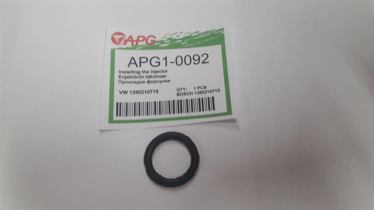 APG APG1-0092 Кольцо уплотнительное APG10092: Отличная цена - Купить в Польше на 2407.PL!