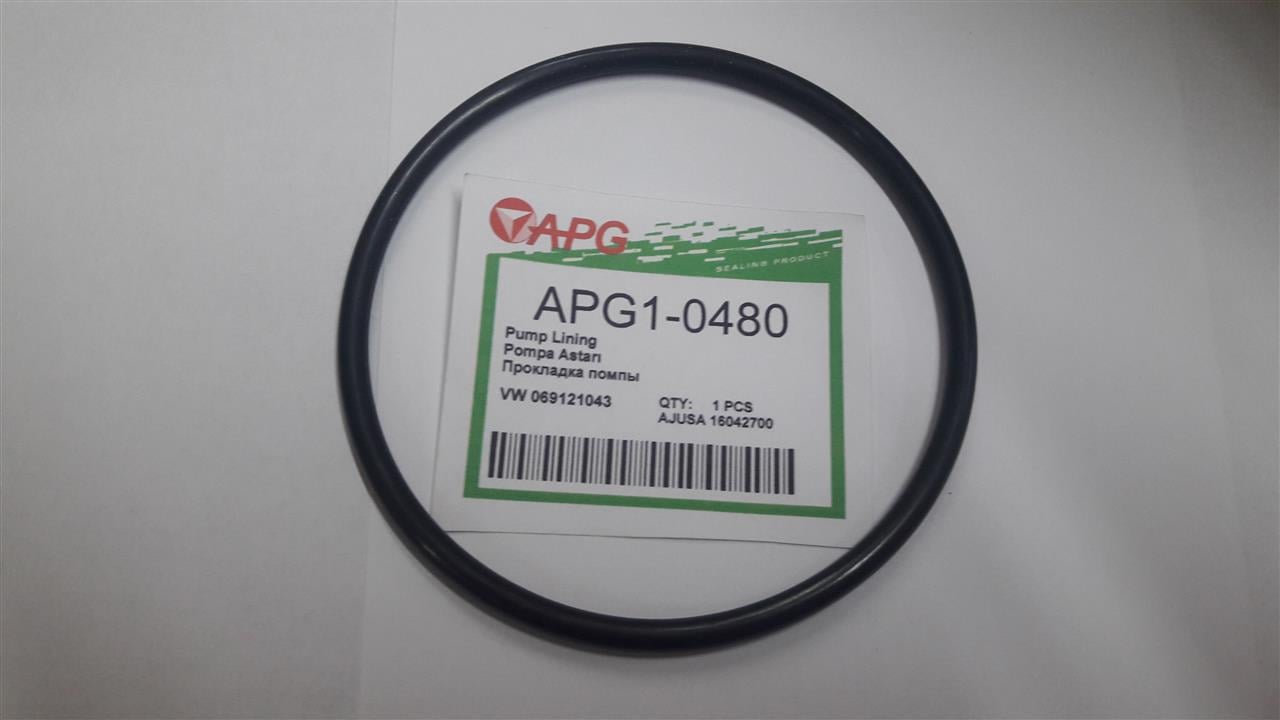APG APG1-0480 Gasket, water pump APG10480: Buy near me in Poland at 2407.PL - Good price!