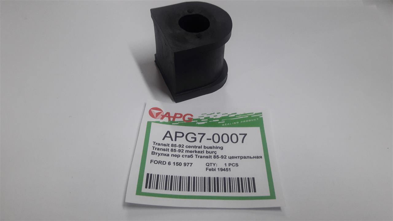 APG APG7-0007 Втулка стабілізатора переднього APG70007: Приваблива ціна - Купити у Польщі на 2407.PL!