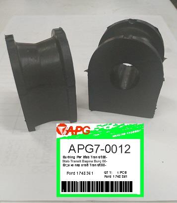APG APG7-0012 Front stabilizer bush APG70012: Buy near me in Poland at 2407.PL - Good price!