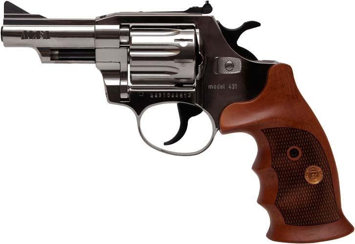 ALFA 144943/9 Револьвер флобера Alfa mod. 431 никель/дерево 1449439: Отличная цена - Купить в Польше на 2407.PL!