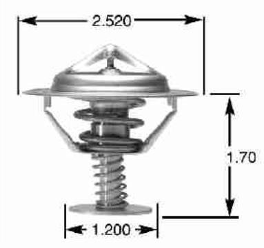 Mitsubishi MD194988 Thermostat, coolant MD194988: Buy near me in Poland at 2407.PL - Good price!