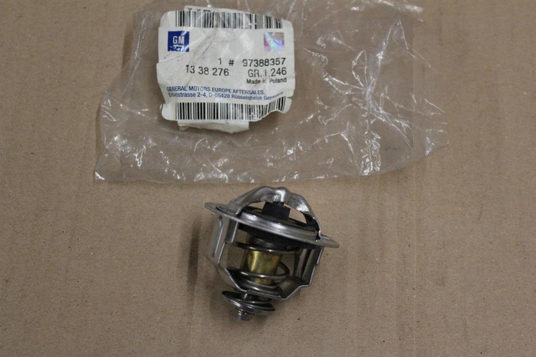 Opel 13 38 276 Thermostat, coolant 1338276: Buy near me in Poland at 2407.PL - Good price!