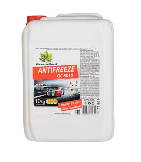 GreenCool 751821 Antifreeze G12, red, -40°C, 10 l 751821: Buy near me in Poland at 2407.PL - Good price!
