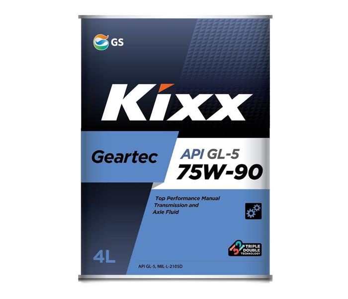 Kixx GS113064 Трансмиссионное масло КІХХ GEARTEC GL-5 75W-90, 4 л GS113064: Отличная цена - Купить в Польше на 2407.PL!