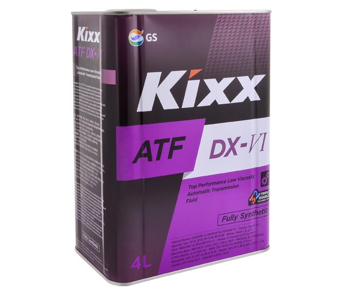 Kixx GS1131534 Олива трансміссійна KIXX ATF DX-VI, 4 л GS1131534: Приваблива ціна - Купити у Польщі на 2407.PL!