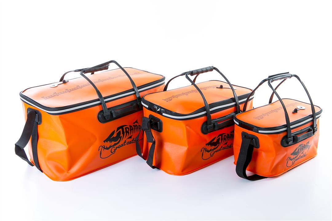 Tramp TRP-030-ORANGE-S Fishing bag EVA Orange.Риболовная сумка з ЕВА, помаранчева S TRP030ORANGES: Приваблива ціна - Купити у Польщі на 2407.PL!
