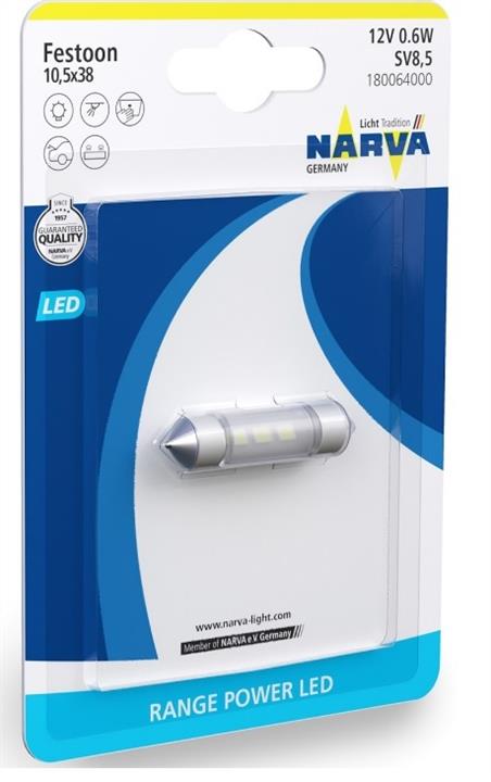 Narva 180064000 LED lamp Narva Range Power LED Festoon 38 12V SV8,5 180064000: Buy near me at 2407.PL in Poland at an Affordable price!