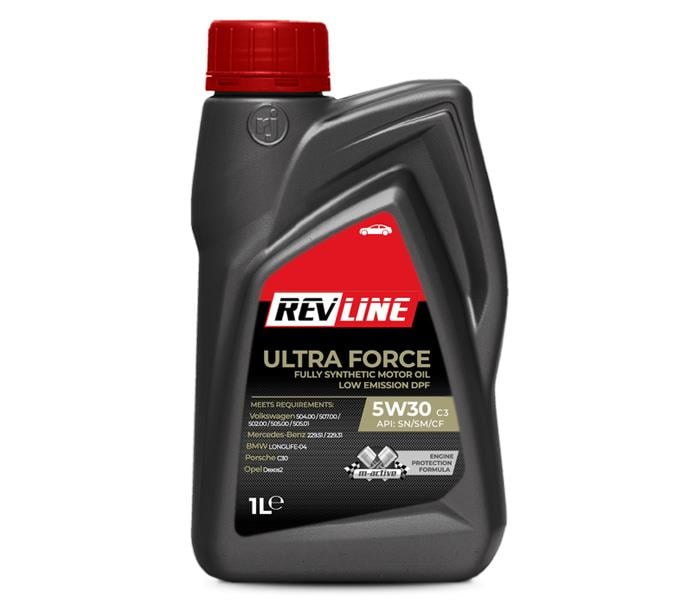 Revline RV1111570 Olej silnikowy Revline Ultra Force C3 5W-30, 1L RV1111570: Dobra cena w Polsce na 2407.PL - Kup Teraz!