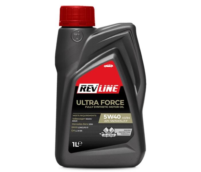 Revline RV1111572 Моторна олива Revline Ultra Force Synthetic 5W-40, 1л RV1111572: Приваблива ціна - Купити у Польщі на 2407.PL!
