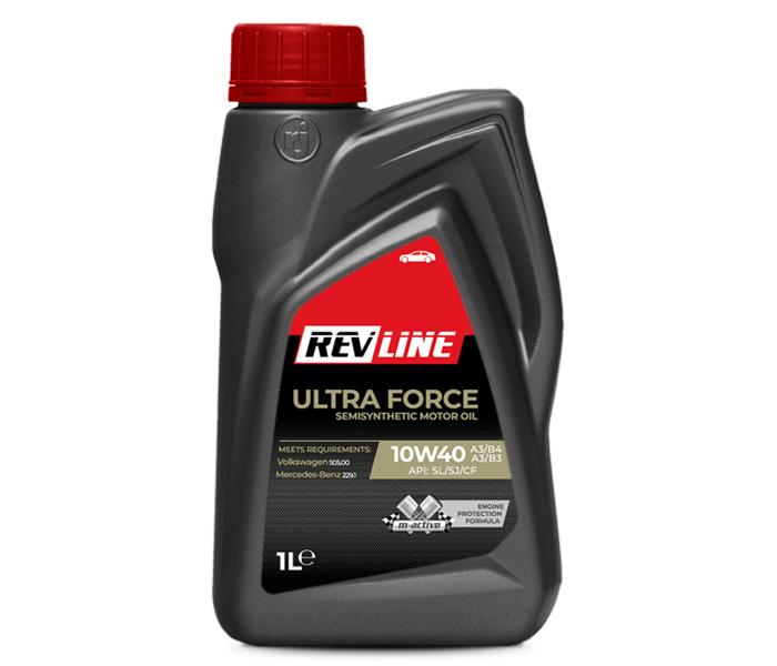 Revline RV1111576 Моторное масло Revline Ultra Force Semisynthetic 10W-40, 1л RV1111576: Отличная цена - Купить в Польше на 2407.PL!