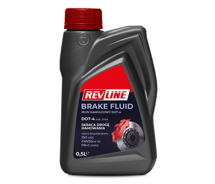 Revline RV1201590 Brake fluid Revline DOT-4, 0.5l RV1201590: Buy near me in Poland at 2407.PL - Good price!