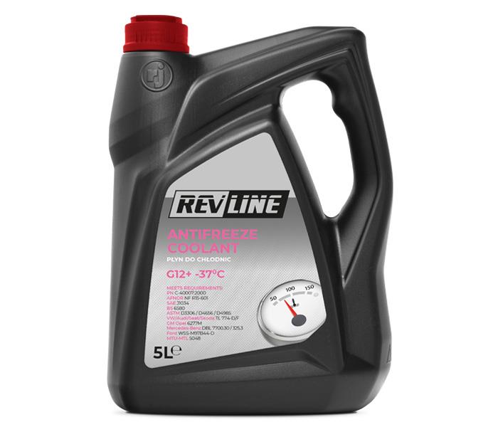 Revline RV1241585 Antifreeze Revline G12+, -37°C, 5L RV1241585: Buy near me in Poland at 2407.PL - Good price!