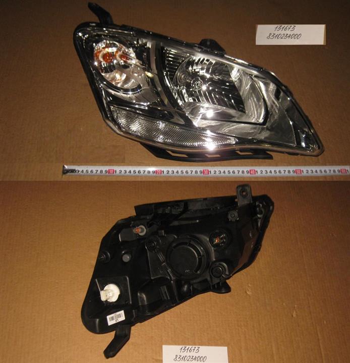 Ssang Yong 8310234000 Headlight right 8310234000: Buy near me in Poland at 2407.PL - Good price!