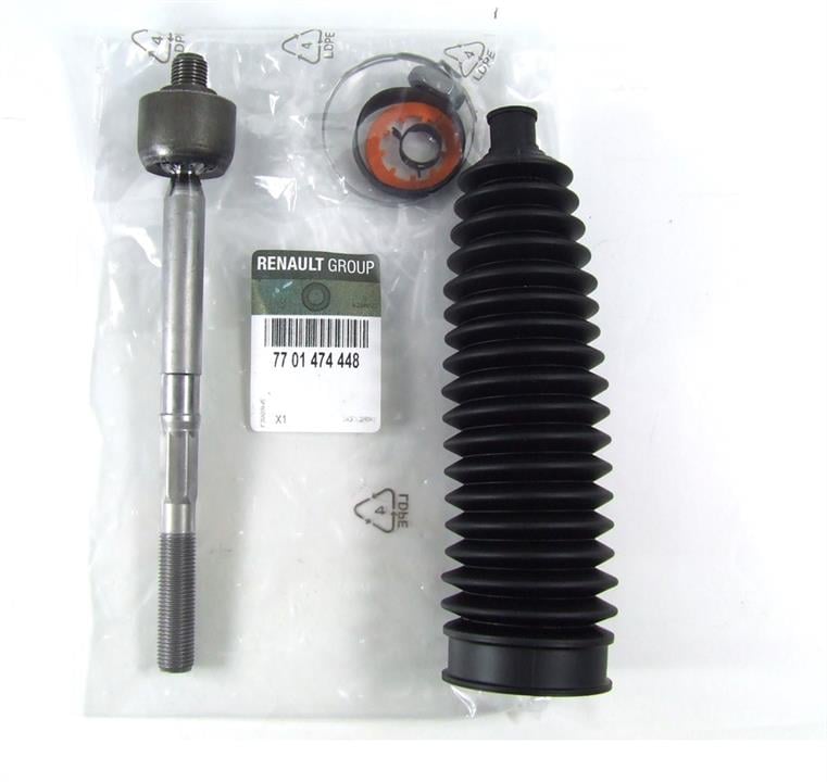 Renault 77 01 474 448 Steering rod with anther kit 7701474448: Buy near me in Poland at 2407.PL - Good price!