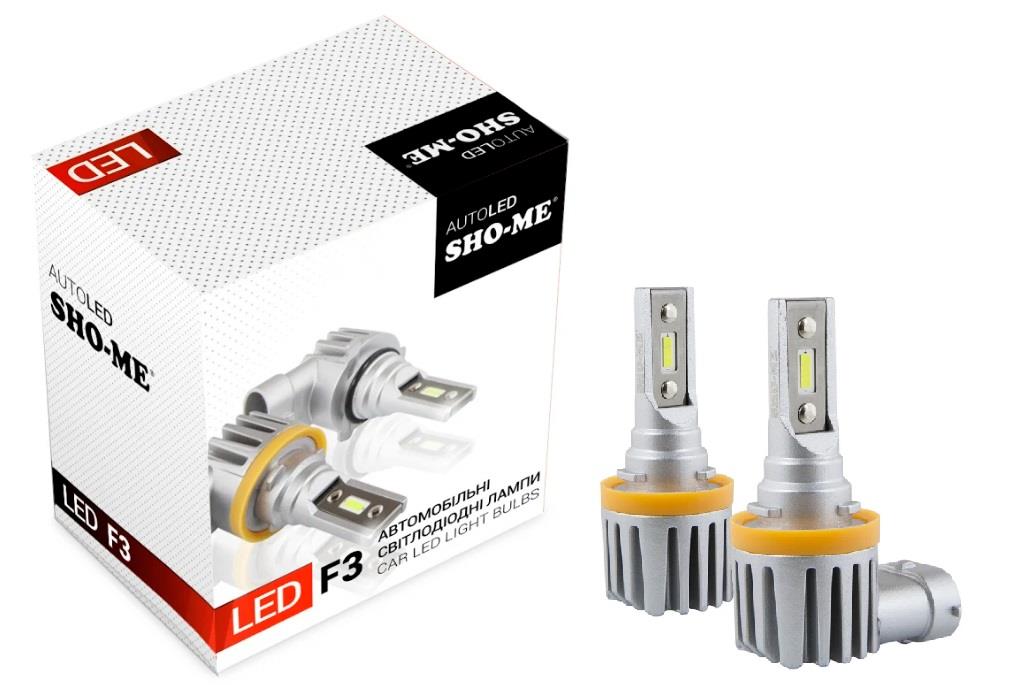 Sho-Me SM F3 H11 LED bulbs kit Sho-Me F3 H11 24V 20W 6000K SMF3H11: Buy near me in Poland at 2407.PL - Good price!