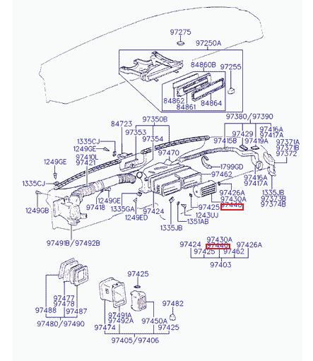 Hyundai/Kia 97440 21000 Injector nozzle, diesel injection system 9744021000: Buy near me in Poland at 2407.PL - Good price!