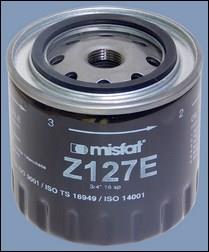 Misfat Z127E Ölfilter Z127E: Kaufen Sie zu einem guten Preis in Polen bei 2407.PL!