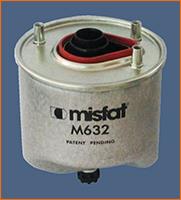 Misfat M632 Fuel filter M632: Buy near me at 2407.PL in Poland at an Affordable price!