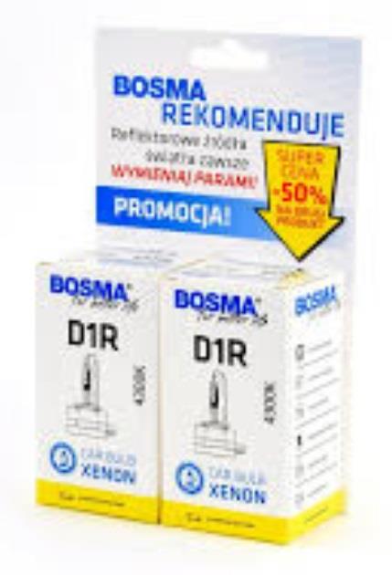 Bosma 6179D Лампа ксеноновая BOSMA D1R 85V 35W 4300K (2 шт.) 6179D: Отличная цена - Купить в Польше на 2407.PL!