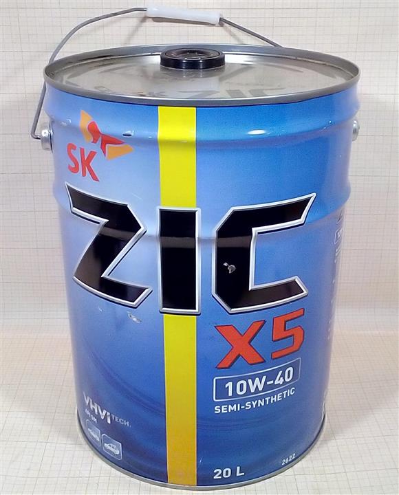 ZIC 192622 Engine oil ZIC X5 10W-40, 20L 192622: Buy near me in Poland at 2407.PL - Good price!