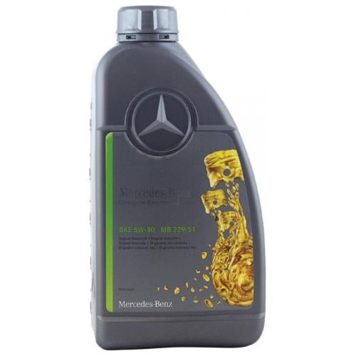 Mercedes A 000 989 54 04 11FLEE Моторное масло Mercedes Genuine Engine Oil 5W-30, 1л A000989540411FLEE: Отличная цена - Купить в Польше на 2407.PL!