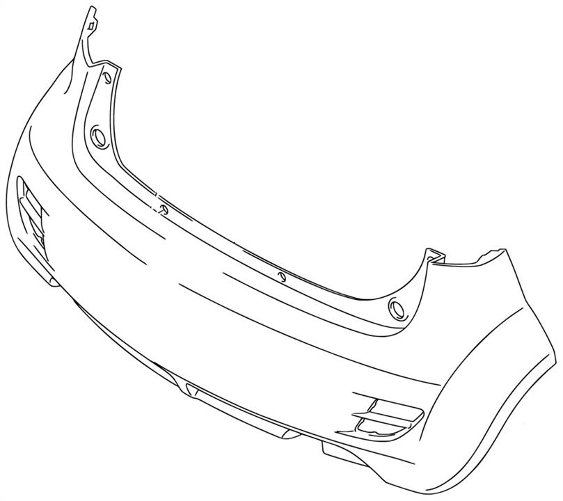 Suzuki 71811-85L00-799 Zderzak tylny 7181185L00799: Dobra cena w Polsce na 2407.PL - Kup Teraz!