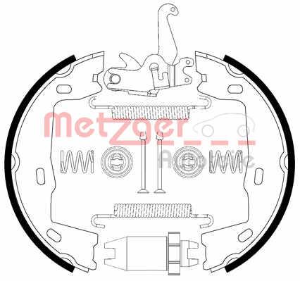 Metzger 0152021 Feststellbremsbacken 0152021: Kaufen Sie zu einem guten Preis in Polen bei 2407.PL!