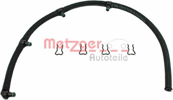 Metzger 0840004 Excess fuel return hose 0840004: Buy near me in Poland at 2407.PL - Good price!