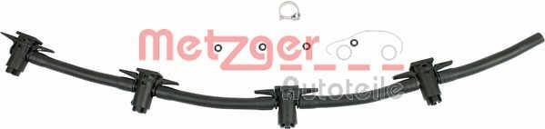 Metzger 0840018 Excess fuel return hose 0840018: Buy near me in Poland at 2407.PL - Good price!