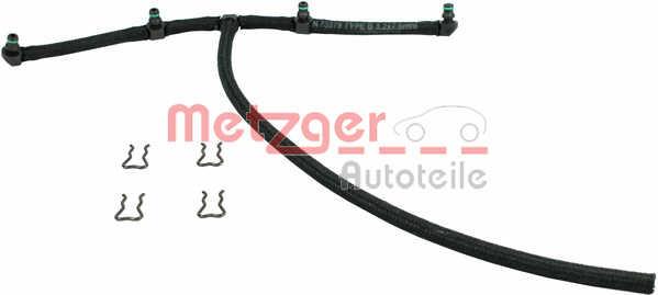 Metzger 0840020 Excess fuel return hose 0840020: Buy near me in Poland at 2407.PL - Good price!