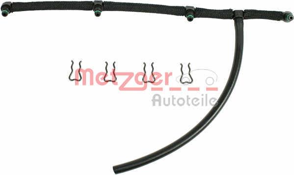 Metzger 0840022 Excess fuel return hose 0840022: Buy near me in Poland at 2407.PL - Good price!
