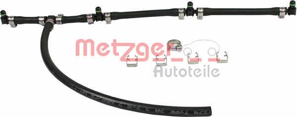 Metzger 0840023 Excess fuel return hose 0840023: Buy near me at 2407.PL in Poland at an Affordable price!
