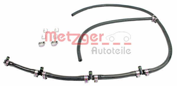 Metzger 0840025 Excess fuel return hose 0840025: Buy near me in Poland at 2407.PL - Good price!