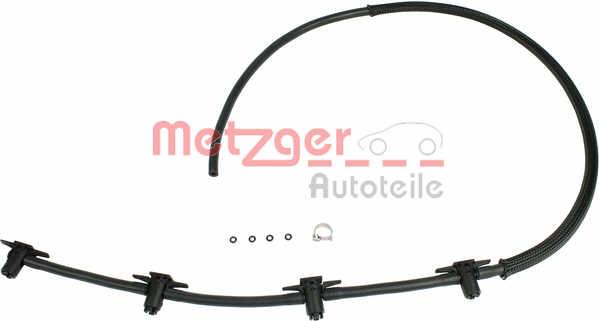 Metzger 0840045 Excess fuel return hose 0840045: Buy near me in Poland at 2407.PL - Good price!