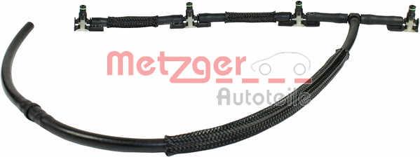 Metzger 0840051 Excess fuel return hose 0840051: Buy near me in Poland at 2407.PL - Good price!