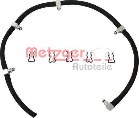 Metzger 0840053 Excess fuel return hose 0840053: Buy near me at 2407.PL in Poland at an Affordable price!