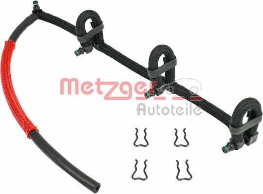 Metzger 0840063 Excess fuel return hose 0840063: Buy near me in Poland at 2407.PL - Good price!