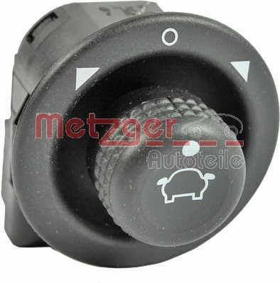 Metzger 0916345 Mirror adjustment switch 0916345: Buy near me in Poland at 2407.PL - Good price!