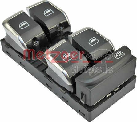 Metzger 0916356 Power window button 0916356: Buy near me in Poland at 2407.PL - Good price!