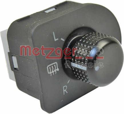 Metzger 0916371 Mirror adjustment switch 0916371: Buy near me in Poland at 2407.PL - Good price!