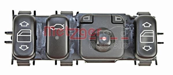 Metzger 0916422 Power window button 0916422: Buy near me in Poland at 2407.PL - Good price!