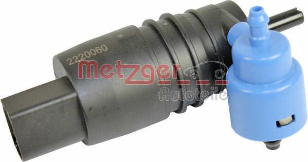 Metzger 2220060 Glass washer pump 2220060: Buy near me in Poland at 2407.PL - Good price!